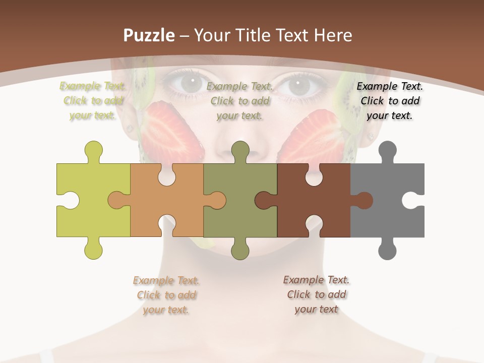 Front Treatment Fruit PowerPoint Template