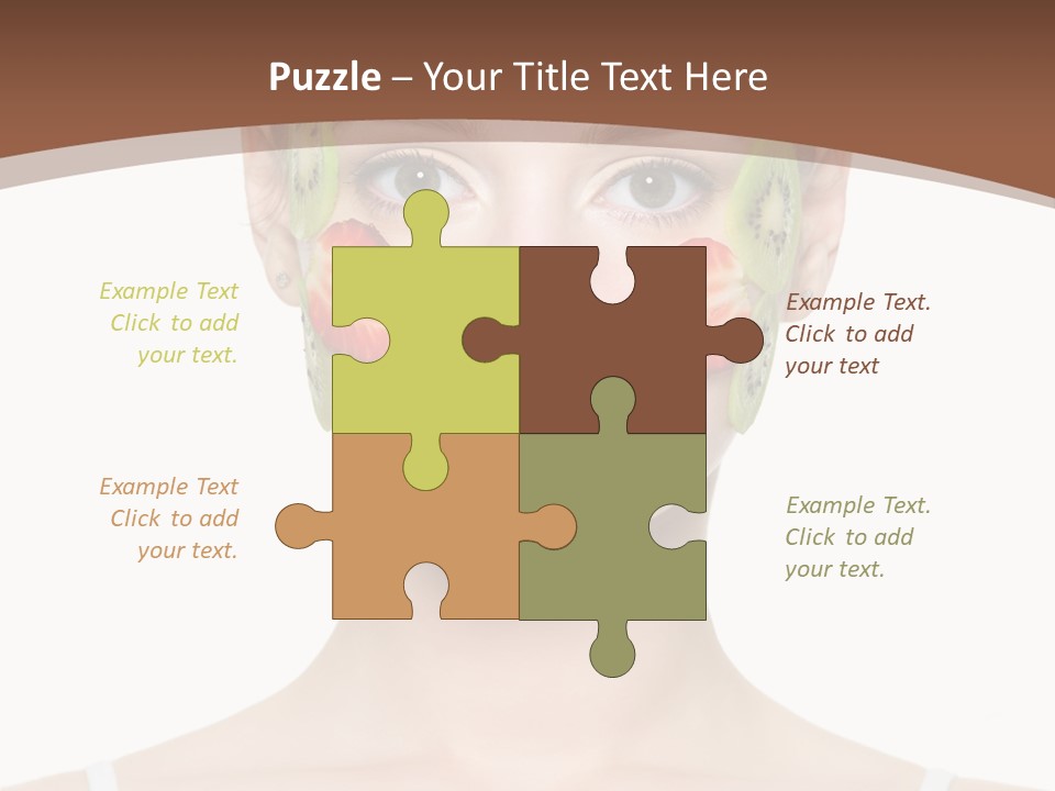 Front Treatment Fruit PowerPoint Template