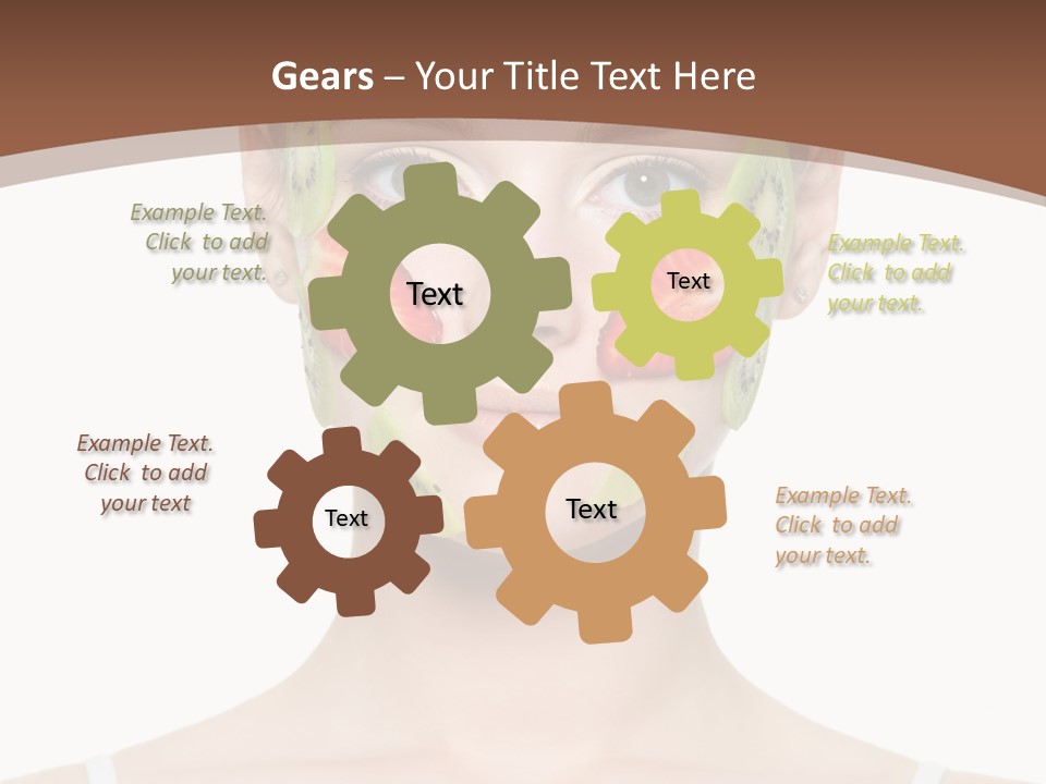 Front Treatment Fruit PowerPoint Template