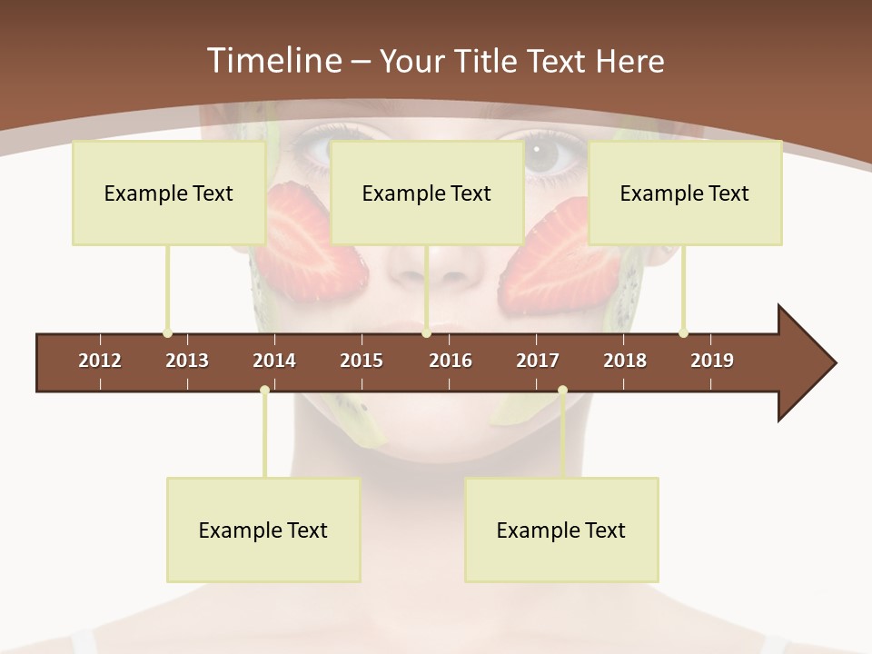 Front Treatment Fruit PowerPoint Template
