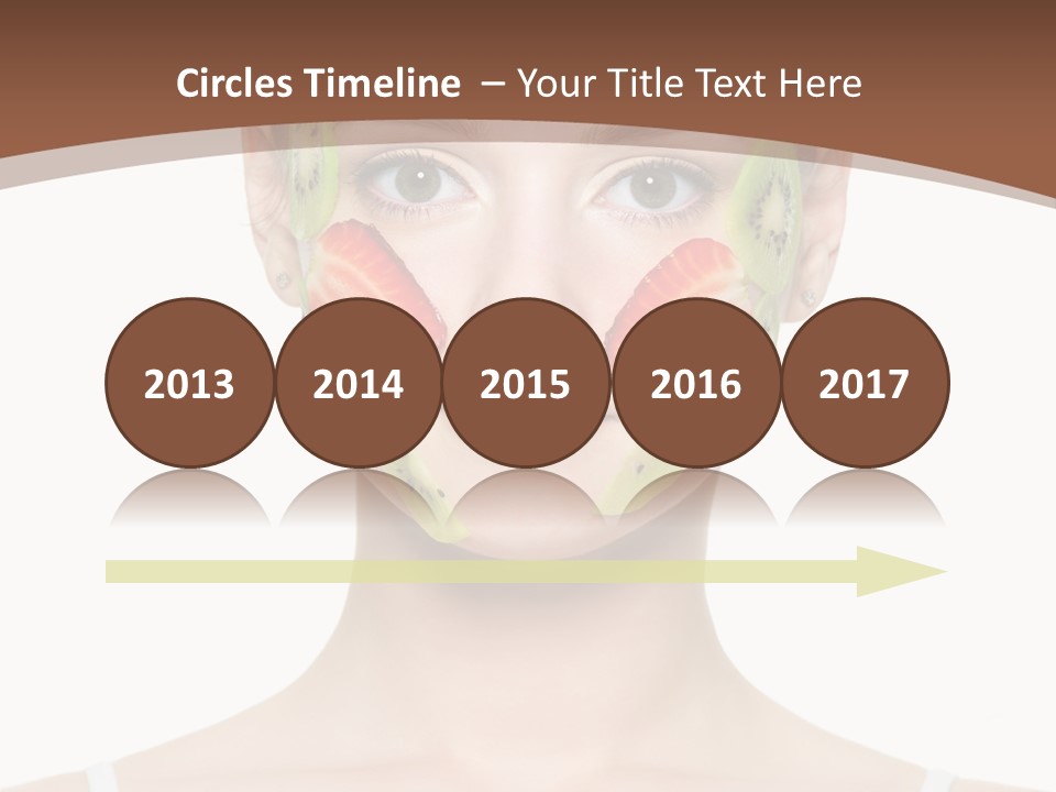 Front Treatment Fruit PowerPoint Template