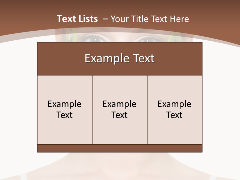 Front Treatment Fruit PowerPoint Template