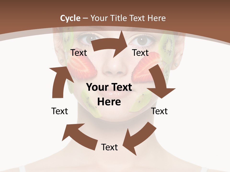 Front Treatment Fruit PowerPoint Template