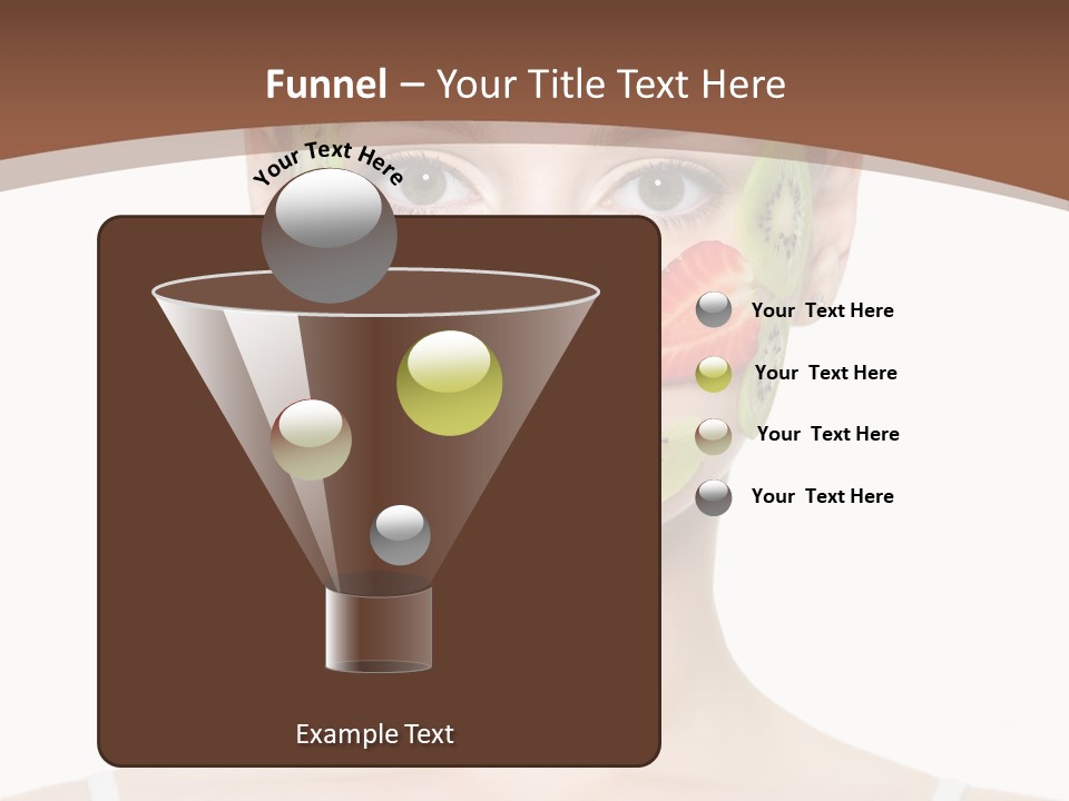 Front Treatment Fruit PowerPoint Template