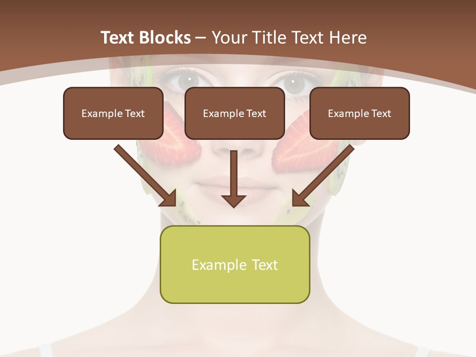 Front Treatment Fruit PowerPoint Template