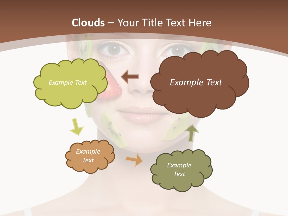 Front Treatment Fruit PowerPoint Template