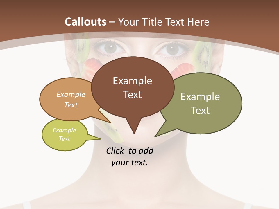 Front Treatment Fruit PowerPoint Template