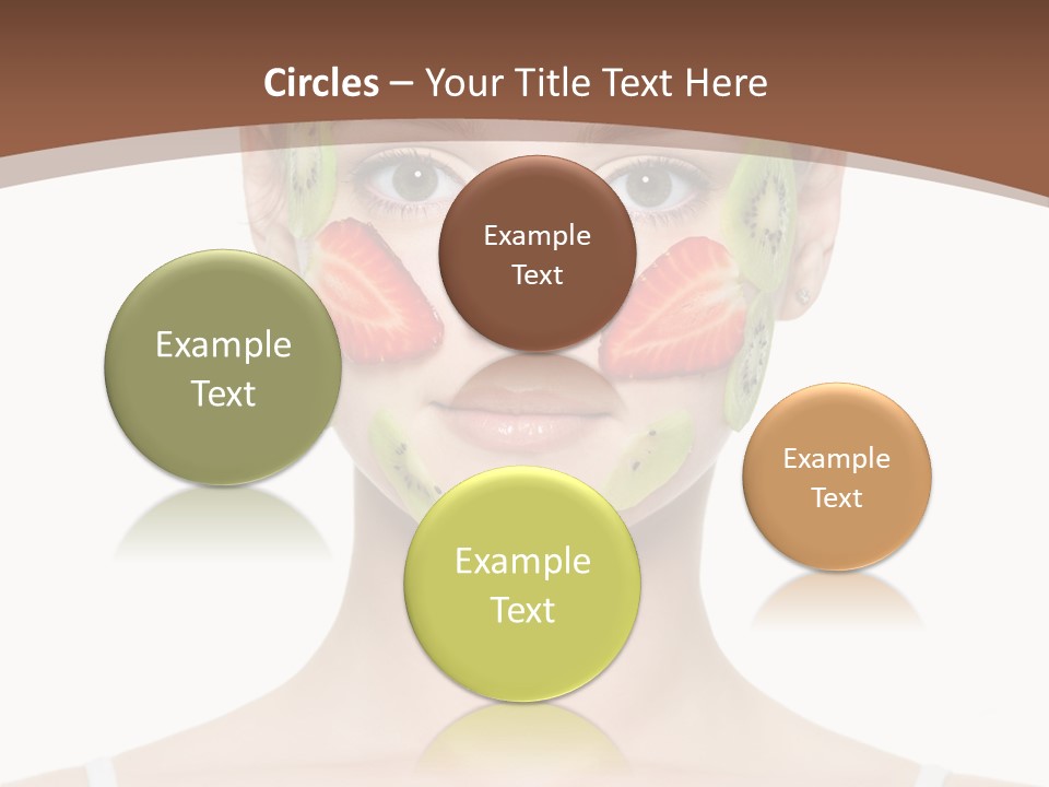 Front Treatment Fruit PowerPoint Template