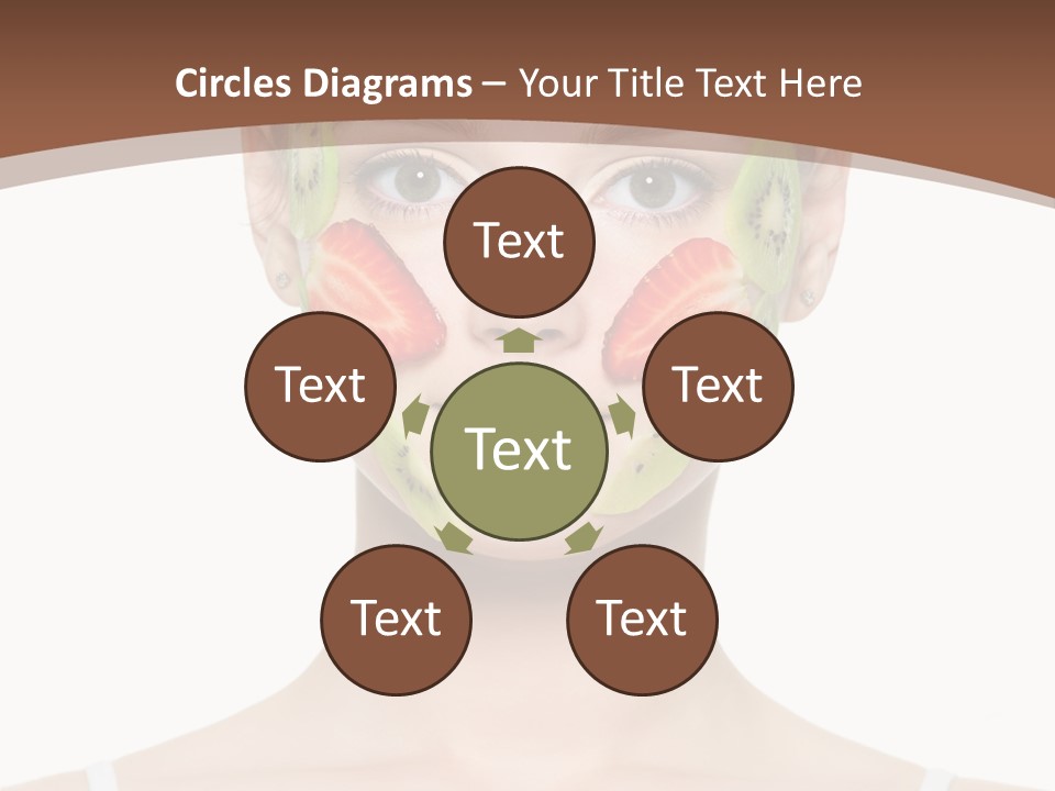 Front Treatment Fruit PowerPoint Template