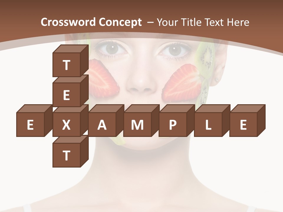 Front Treatment Fruit PowerPoint Template