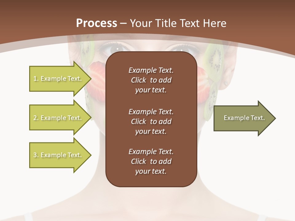 Front Treatment Fruit PowerPoint Template