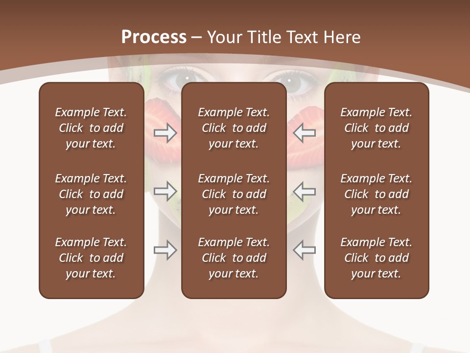 Front Treatment Fruit PowerPoint Template