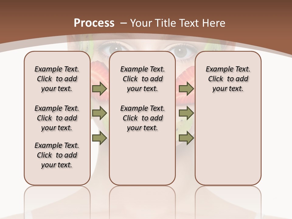 Front Treatment Fruit PowerPoint Template
