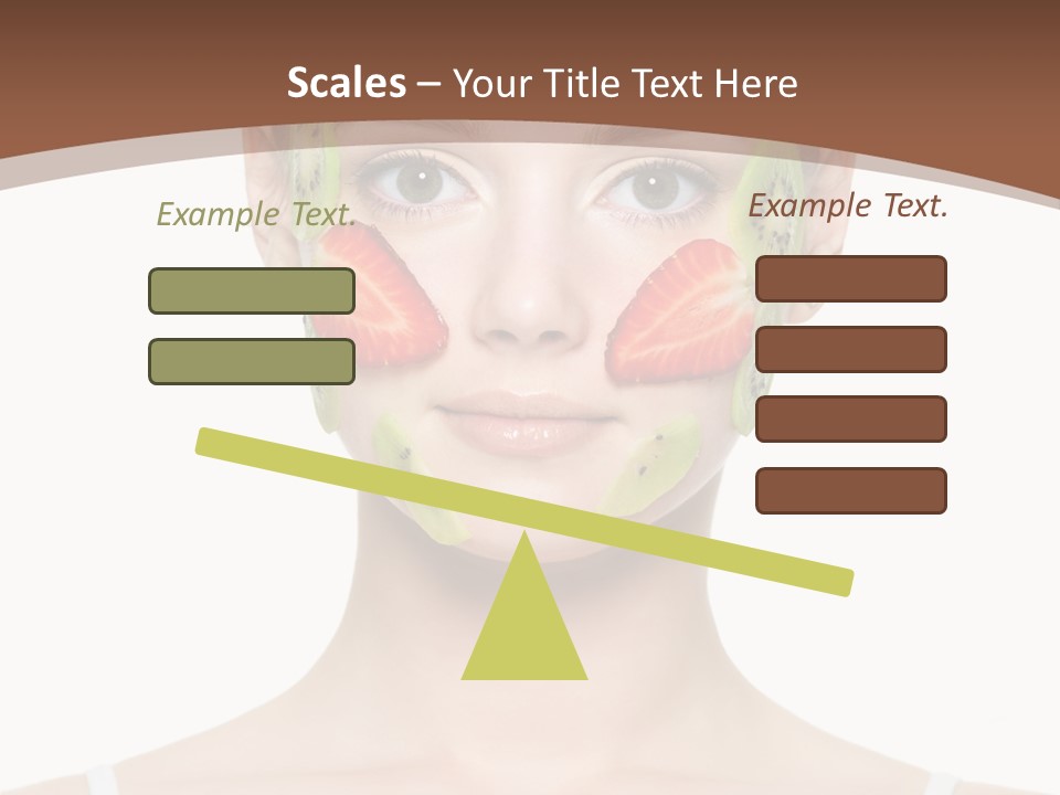 Front Treatment Fruit PowerPoint Template