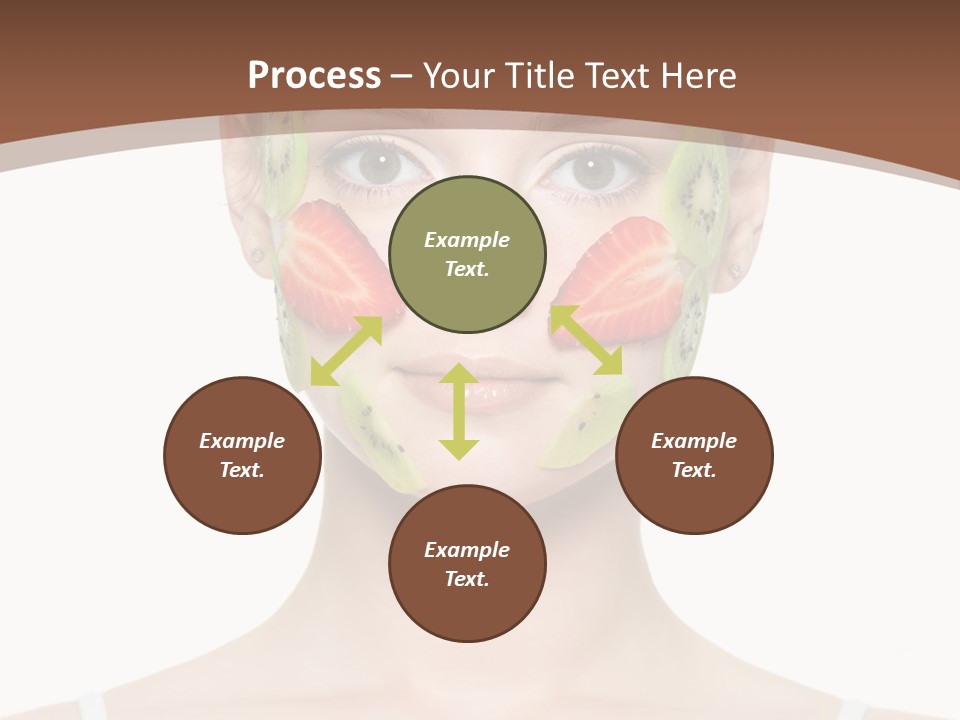 Front Treatment Fruit PowerPoint Template