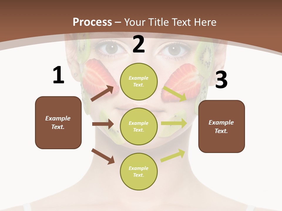 Front Treatment Fruit PowerPoint Template