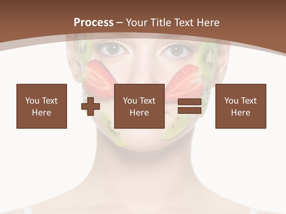 Front Treatment Fruit PowerPoint Template