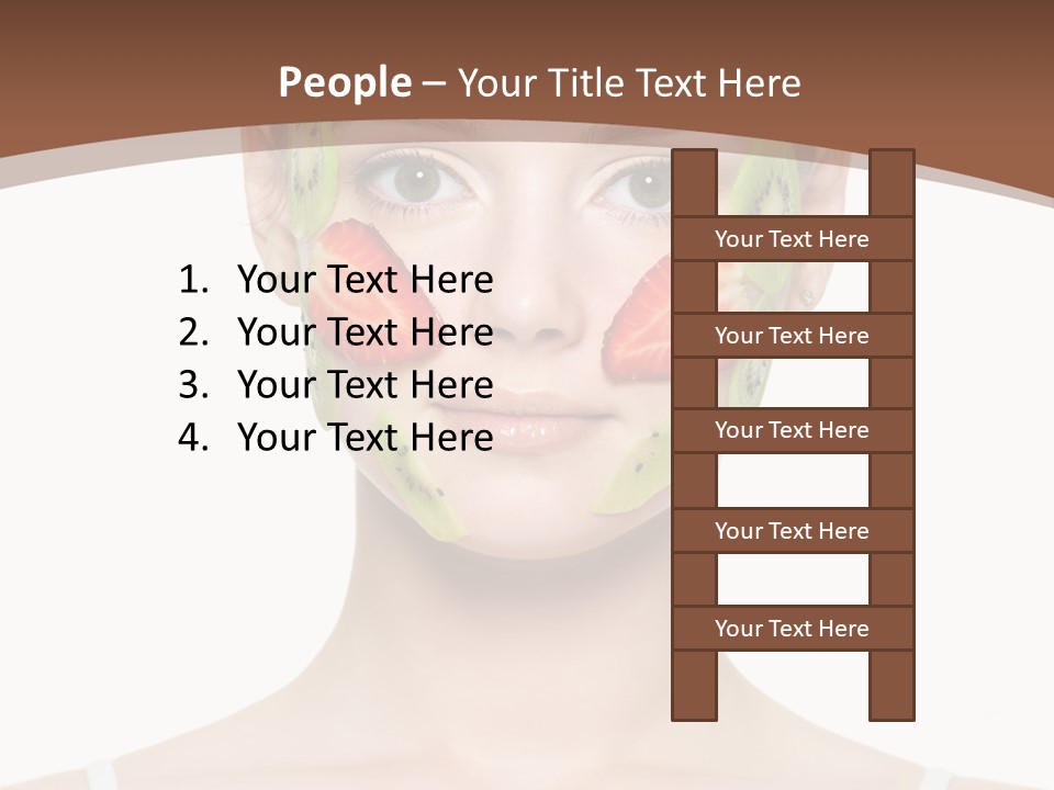 Front Treatment Fruit PowerPoint Template