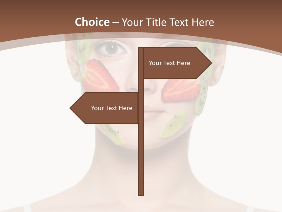 Front Treatment Fruit PowerPoint Template