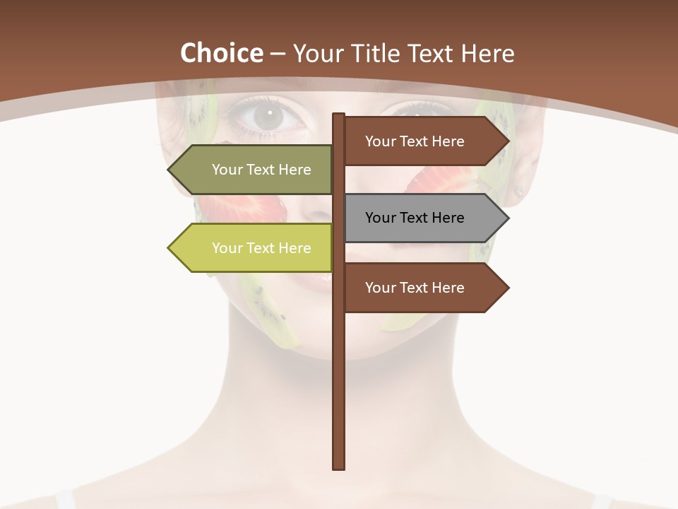 Front Treatment Fruit PowerPoint Template