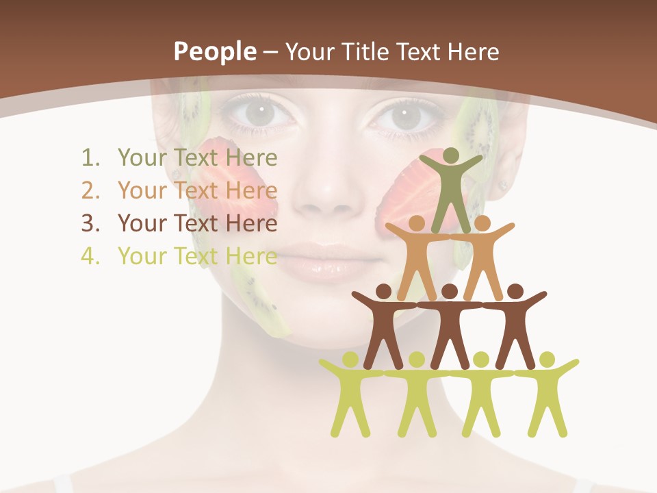 Front Treatment Fruit PowerPoint Template