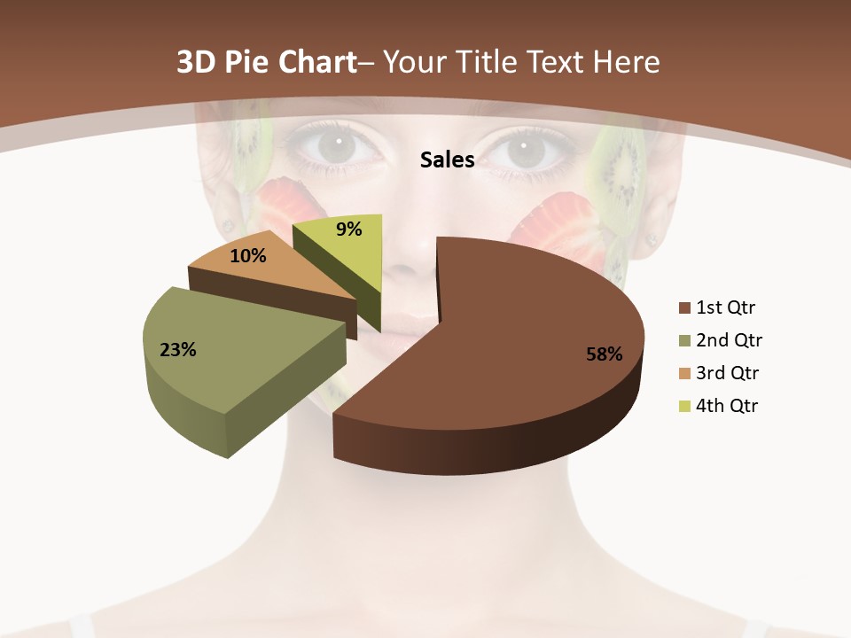 Front Treatment Fruit PowerPoint Template