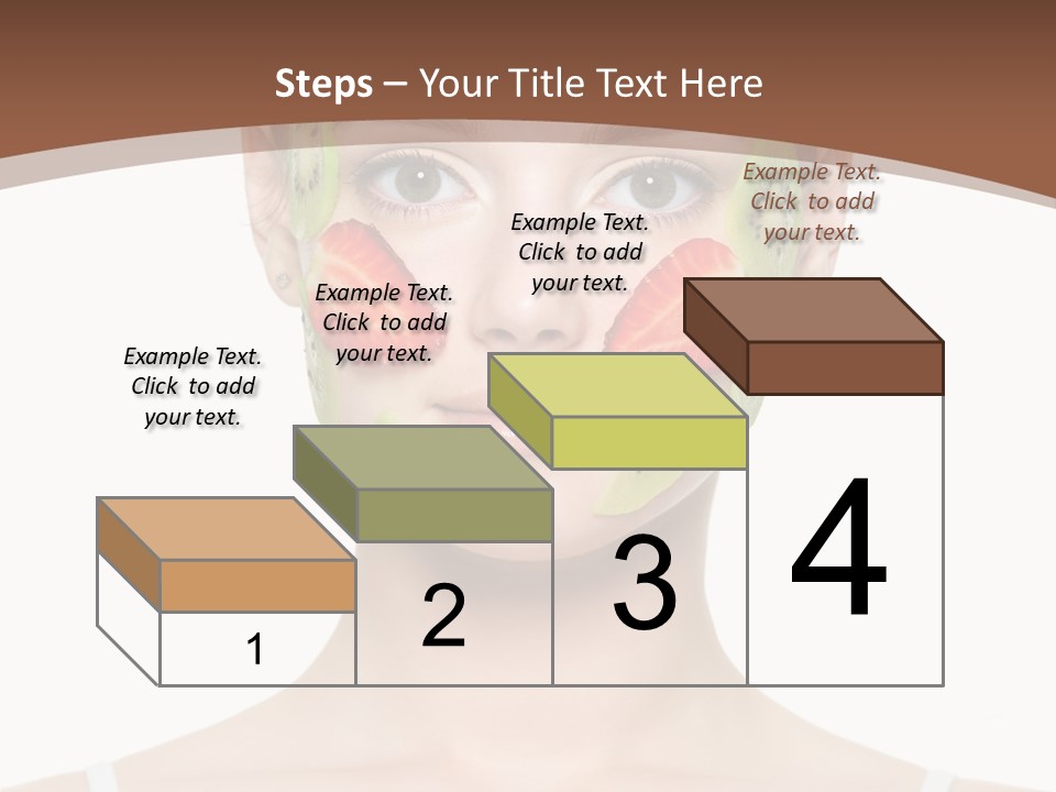 Front Treatment Fruit PowerPoint Template