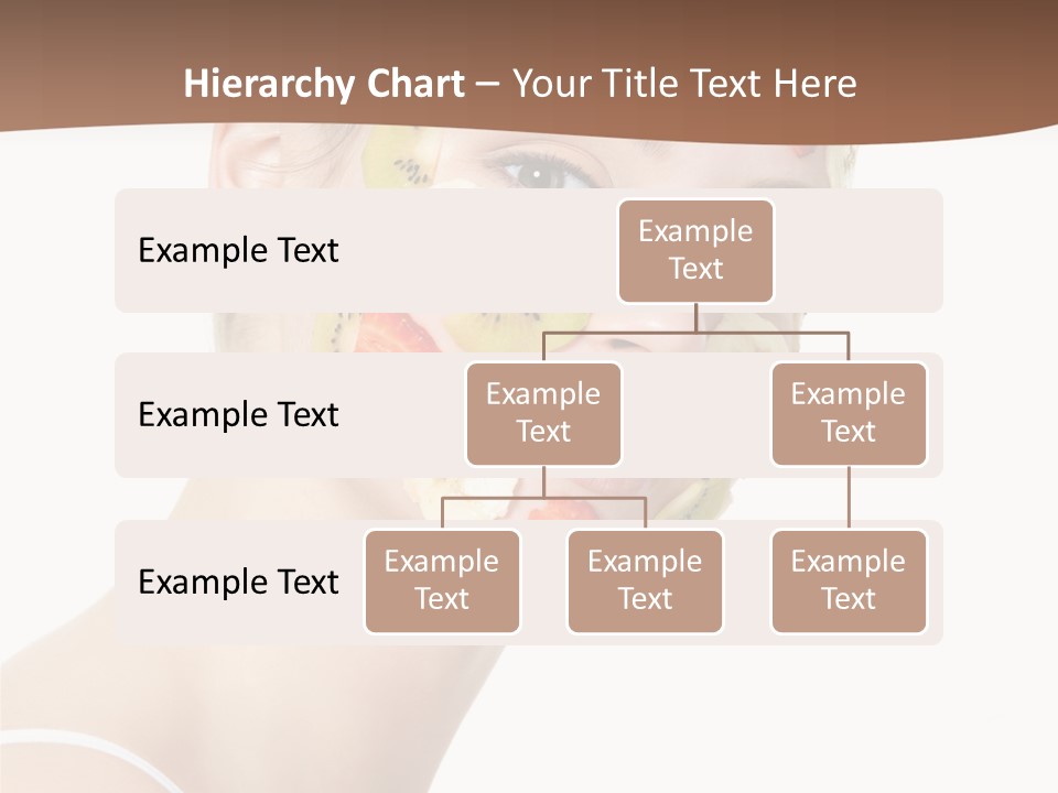 Girl Mask Cheerful PowerPoint Template