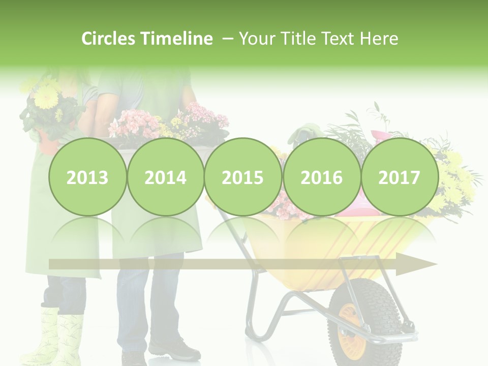 Isolate Man Worker PowerPoint Template