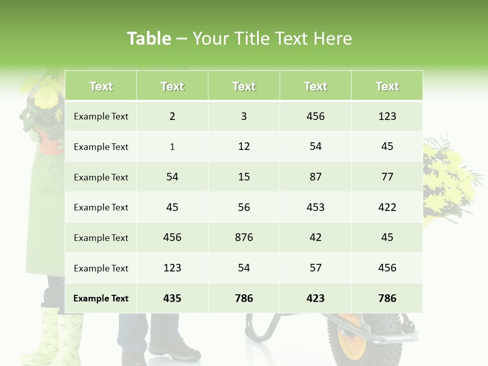 Isolate Man Worker PowerPoint Template