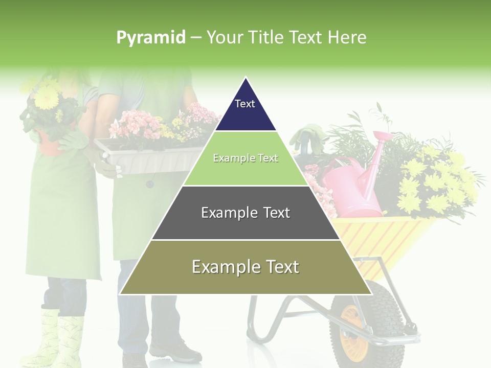 Isolate Man Worker PowerPoint Template