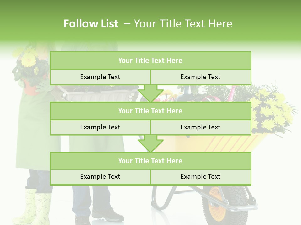 Isolate Man Worker PowerPoint Template