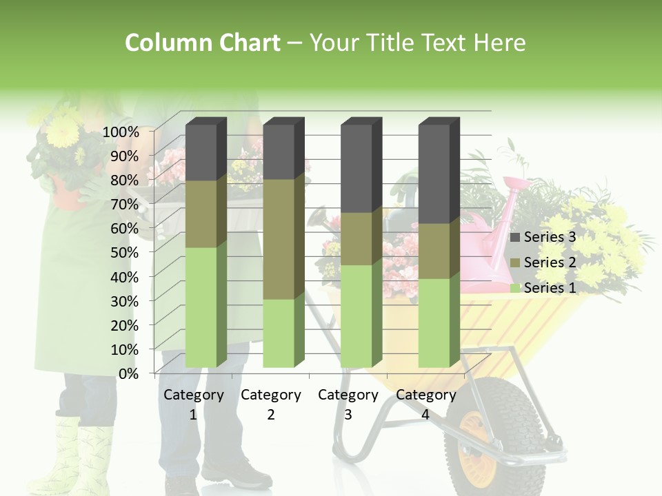 Isolate Man Worker PowerPoint Template