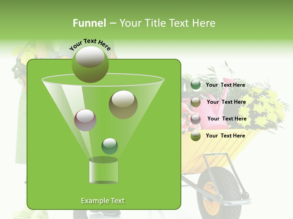 Isolate Man Worker PowerPoint Template