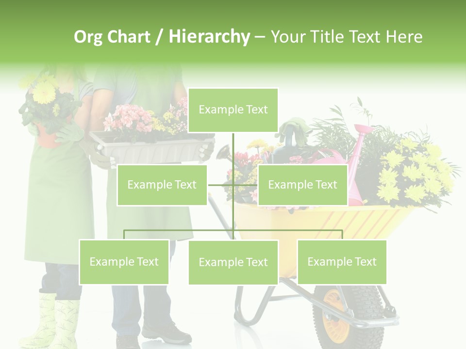 Isolate Man Worker PowerPoint Template