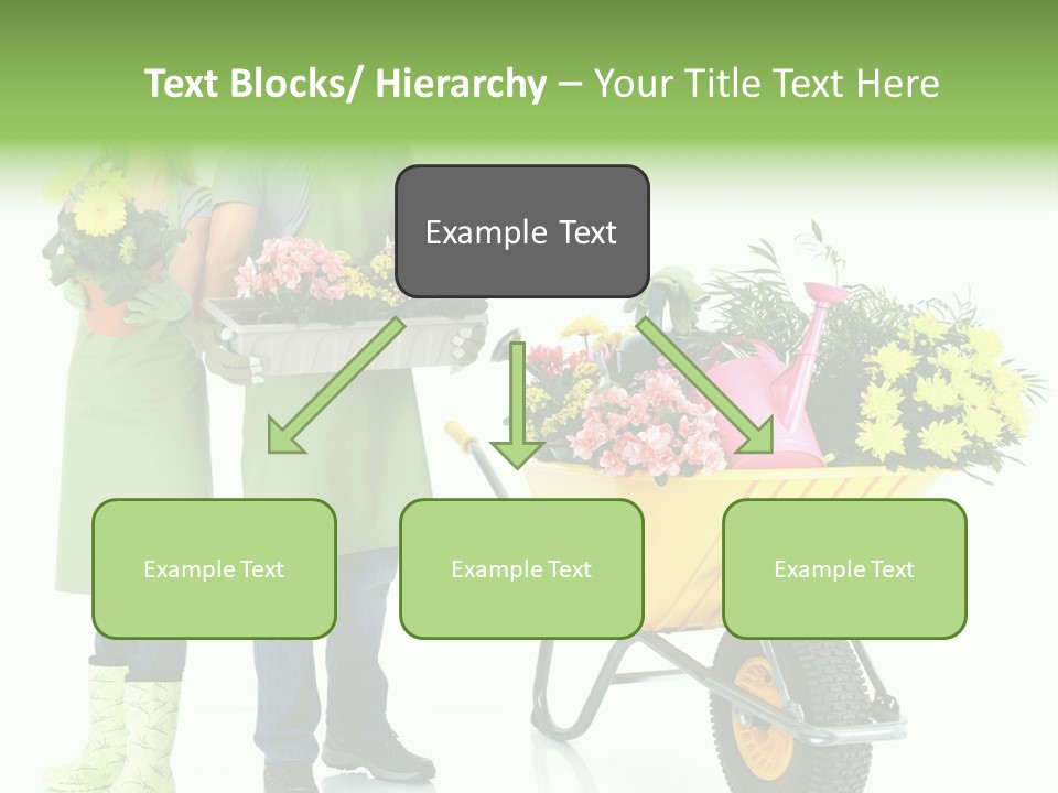 Isolate Man Worker PowerPoint Template