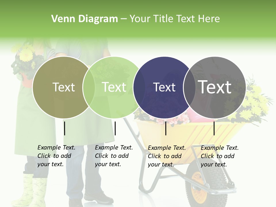 Isolate Man Worker PowerPoint Template