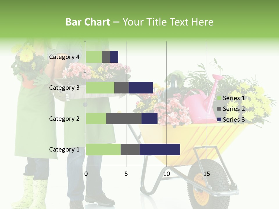 Isolate Man Worker PowerPoint Template