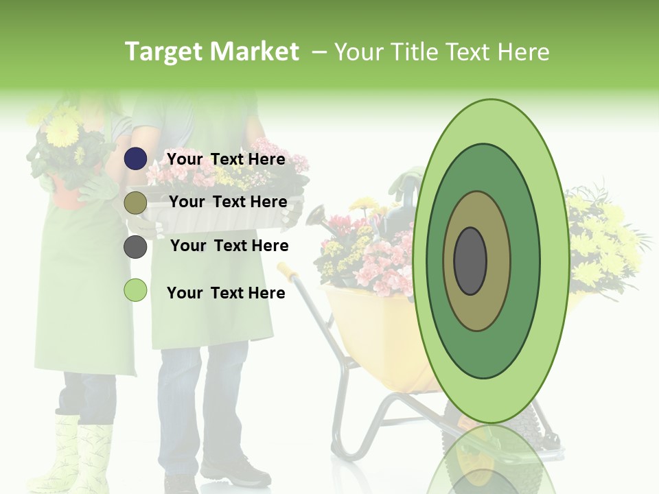 Isolate Man Worker PowerPoint Template