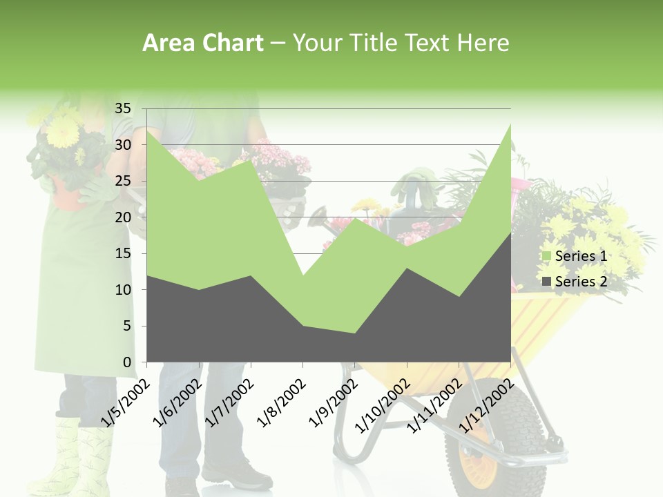 Isolate Man Worker PowerPoint Template