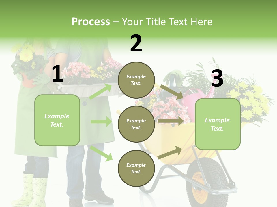 Isolate Man Worker PowerPoint Template