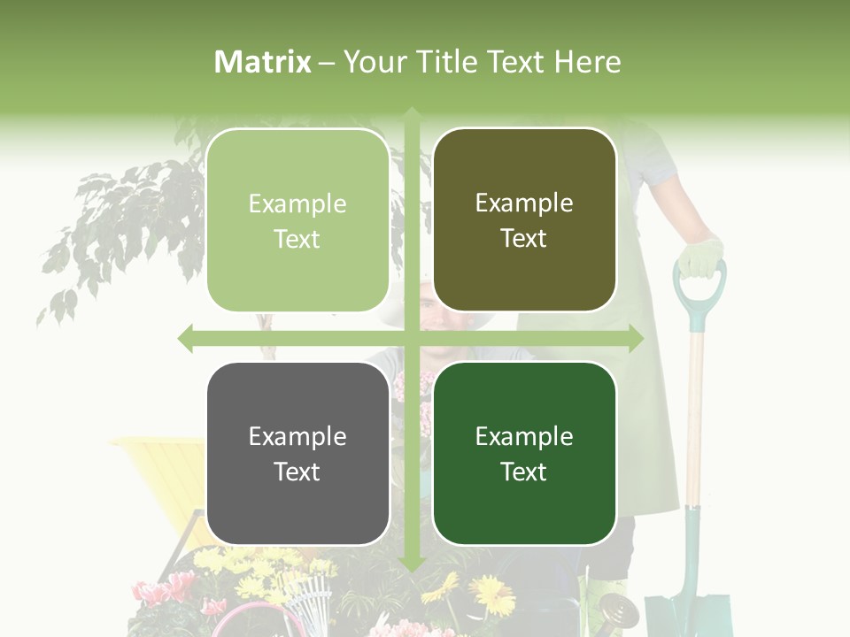 Man White Beautiful PowerPoint Template