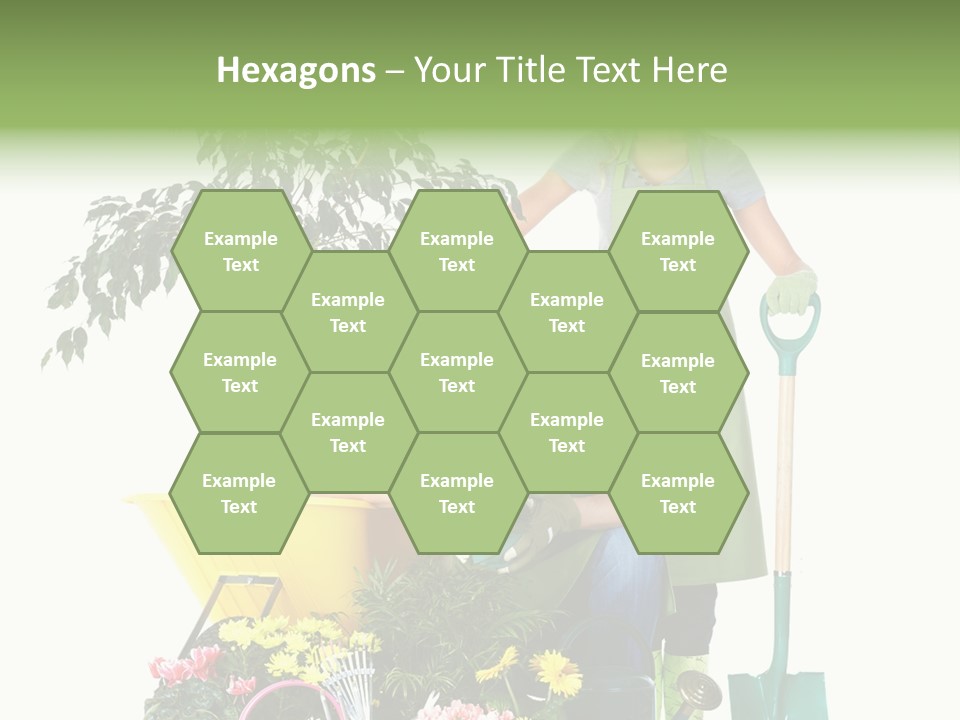 Man White Beautiful PowerPoint Template