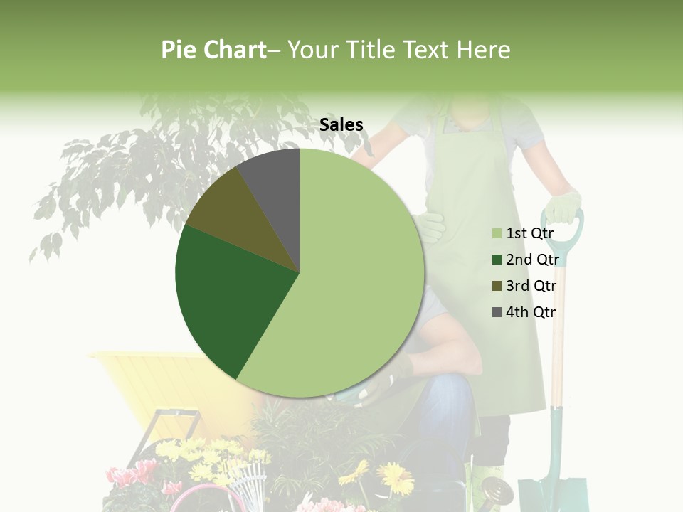 Man White Beautiful PowerPoint Template