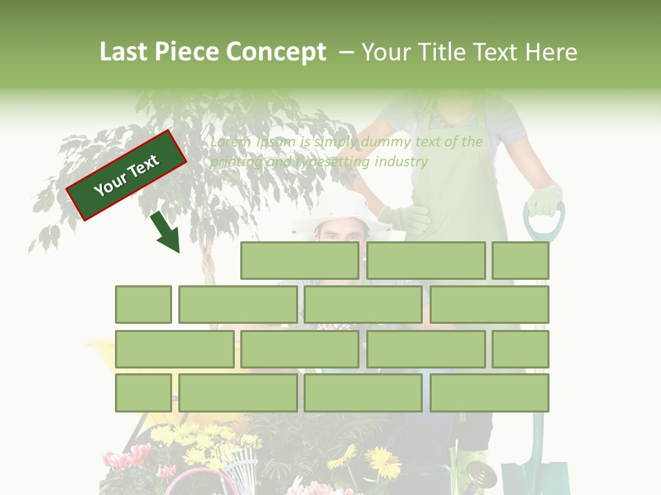 Man White Beautiful PowerPoint Template