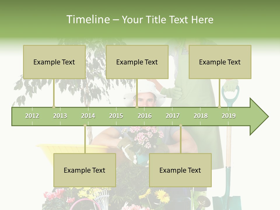 Man White Beautiful PowerPoint Template