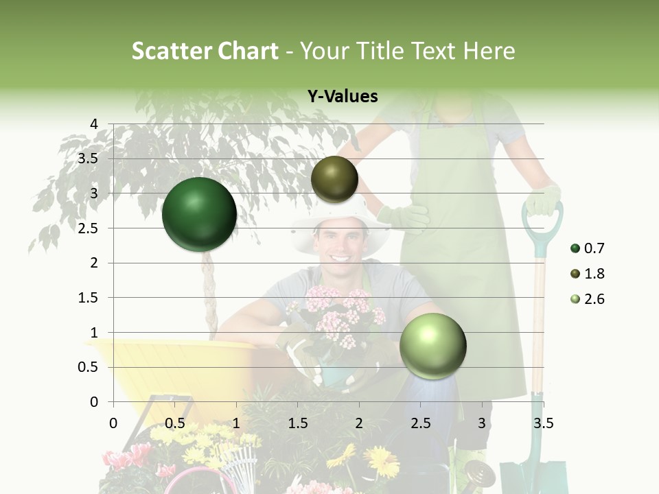 Man White Beautiful PowerPoint Template