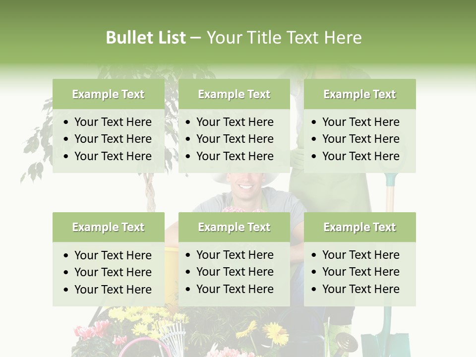 Man White Beautiful PowerPoint Template