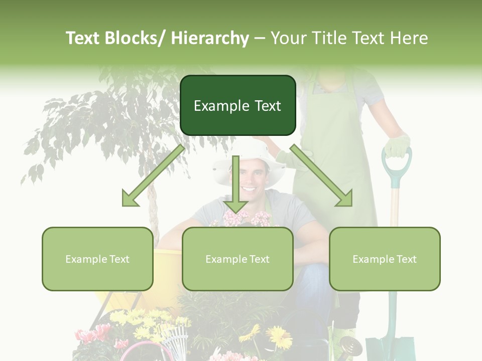 Man White Beautiful PowerPoint Template