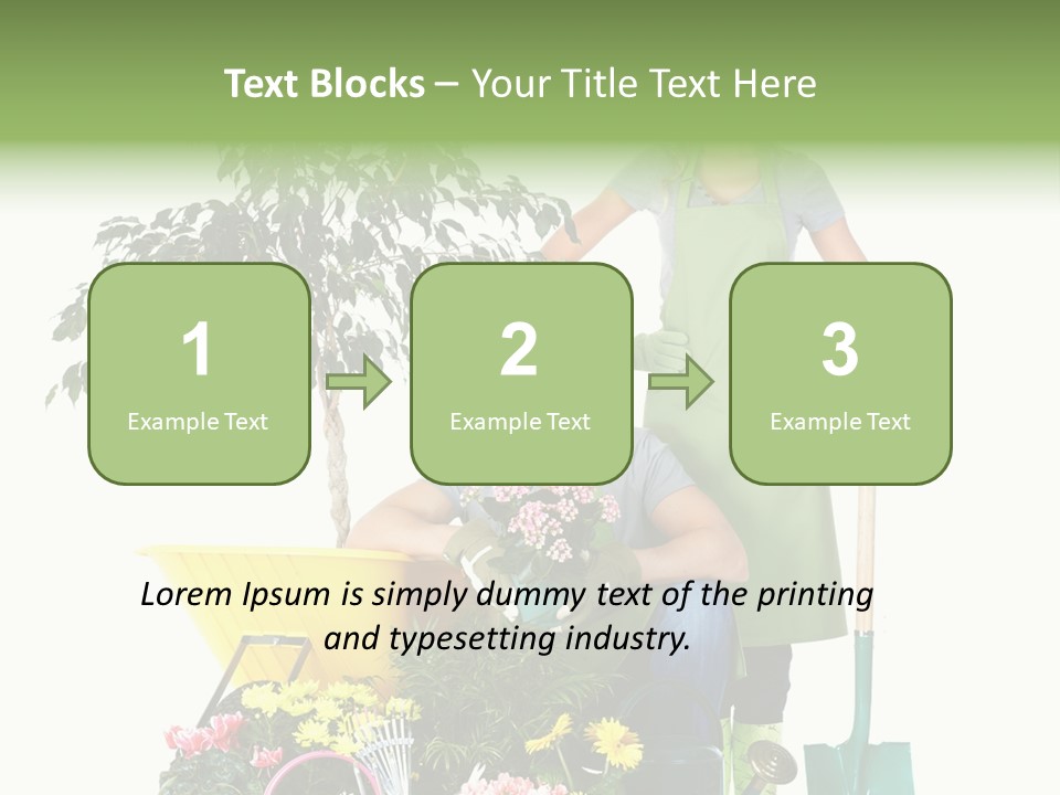 Man White Beautiful PowerPoint Template